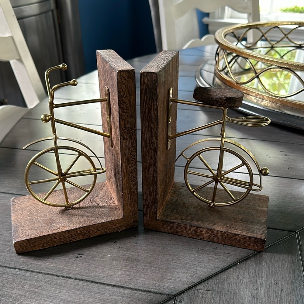 Bicycle Bookends